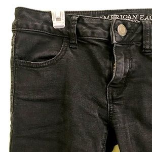American Eagle Jean Jeggings Black